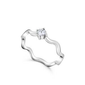 Francis Claire Rhea Moissanite Ring - 0.24 Carat DEF - Size 7